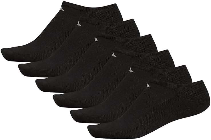 adidas Men's Athletic Cushioned No Show Socks (6 Pairs) Durable & Comfortable - Image 7