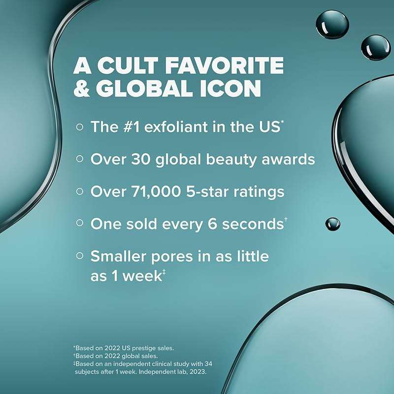 Paula's Choice SKIN PERFECTING 2% BHA Liquid Exfoliant with Salicylic Acid, Facial Polish for Enlarged Pores, Wrinkles & Fine Lines, Suitable for Blackhead-Prone Skin, Fragrance-Free - Image 7