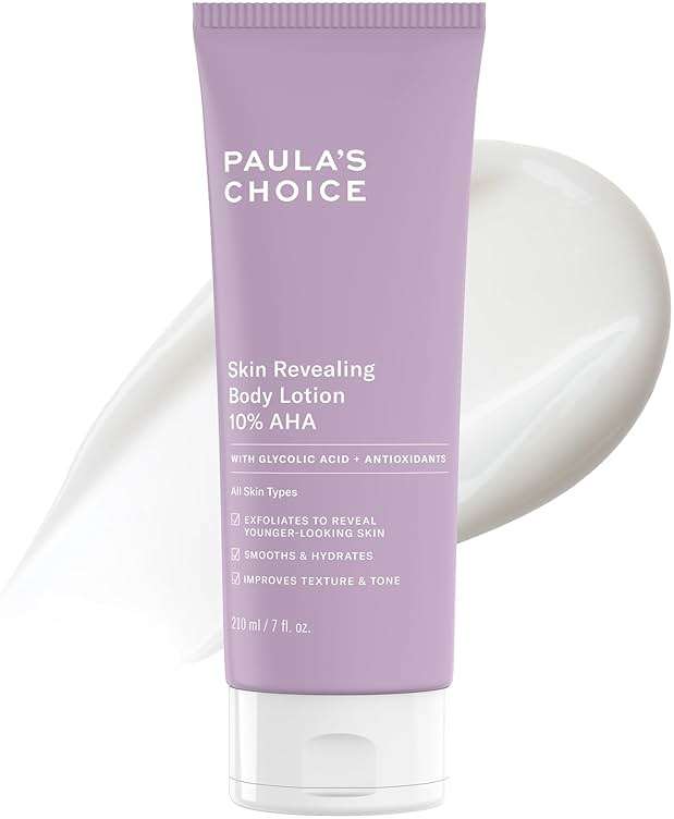 Paula's Choice Skin Revealing Body Lotion 10% AHA, Glycolic Acid & Shea Butter Exfoliant, Moisturizer for Keratosis Pilaris (KP) Prone Skin, 7 Ounce - Image 1