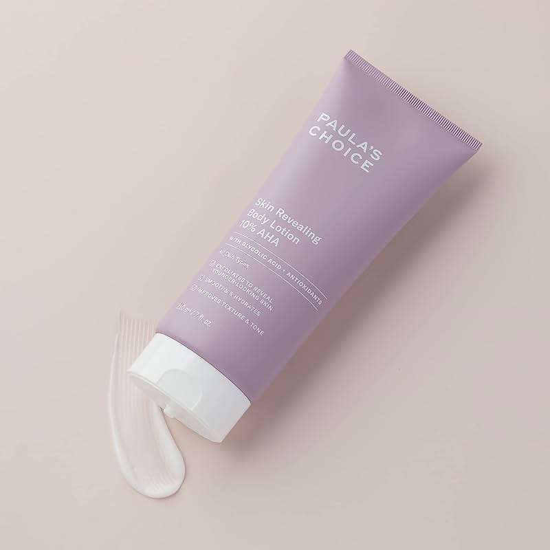 Paula's Choice Skin Revealing Body Lotion 10% AHA, Glycolic Acid & Shea Butter Exfoliant, Moisturizer for Keratosis Pilaris (KP) Prone Skin, 7 Ounce - Image 2