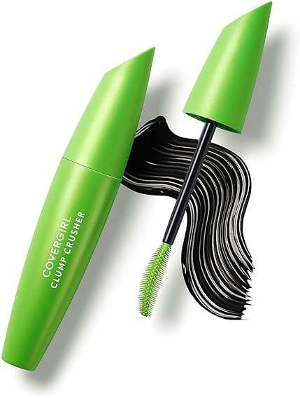 COVERGIRL Clump Crusher Mascara, 20X More Volume, Double Sided Brush, Long-Lasting Wear - 800 Very Black (Pack of 1) - Image 6