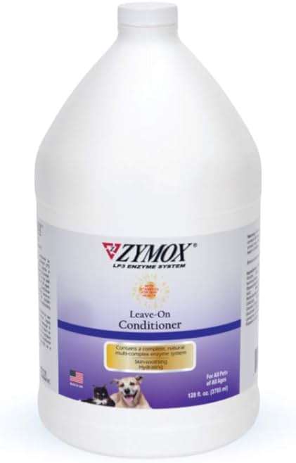 ZYMOX Leave-in Conditioner with Vitamin D3 for Cats & Dogs, 1gal - Image 1