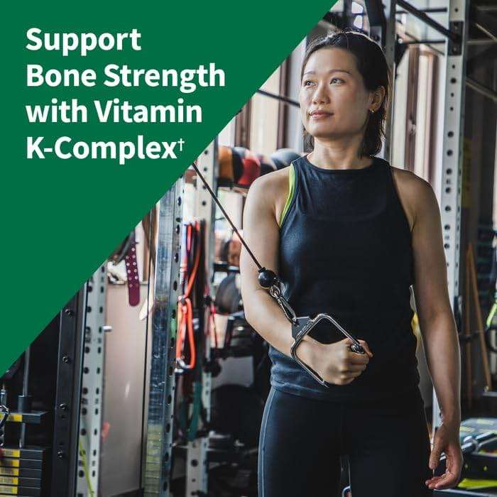 Garden of Life Vitamin K2 and K1, Vitamin Code Vegan K Complex Vitamin for Bone Strength and Heart Health, Omega Rich Flax Seed Oil, Trace Minerals, Probiotics, 60 Day Supply - Image 4