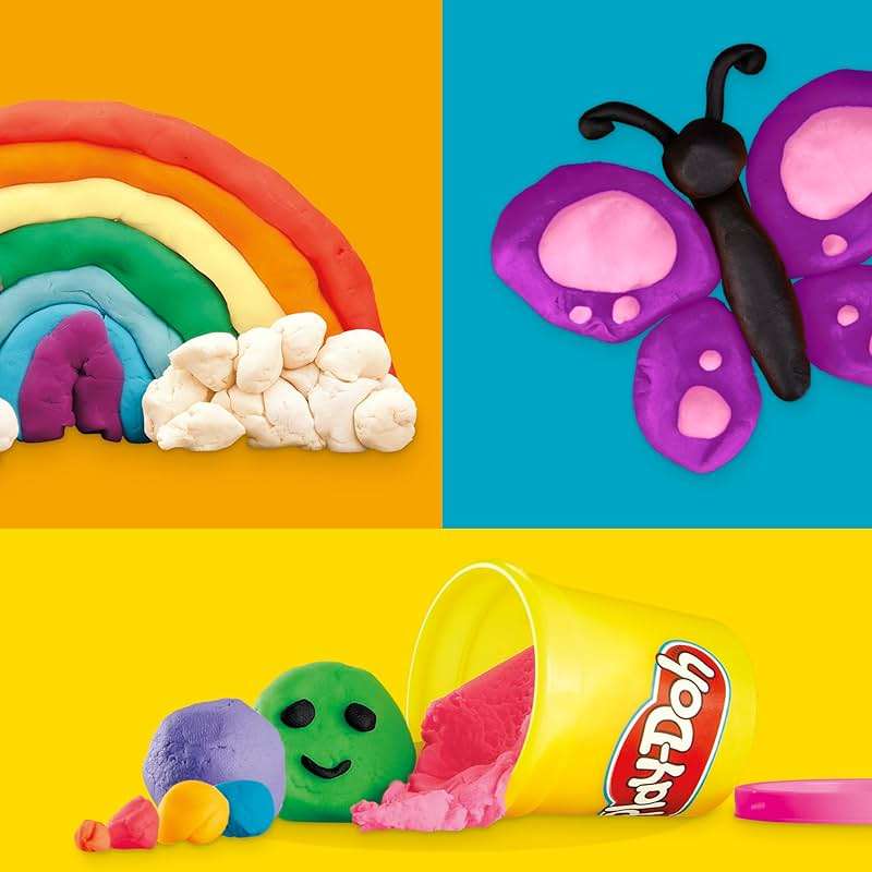 Play-Doh Modeling Compound 24-Pack Case of Colors, Non-Toxic, 3 Oz Cans of Assort. Colors, Back to School Classroom Supplies, Preschool Toys, Ages 2+ (Amazon Exclusive) - Image 10