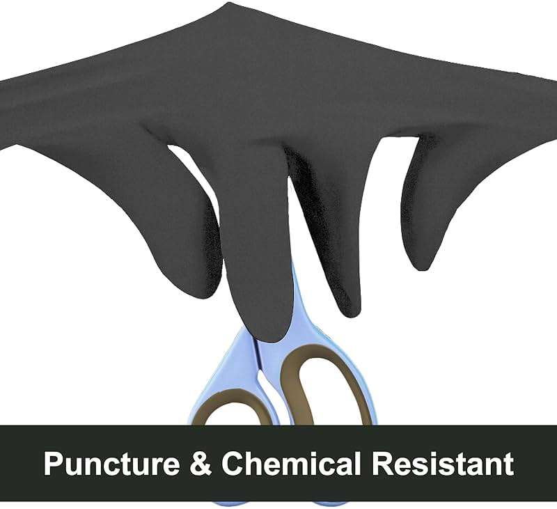 GLOVEWORKS Black Nitrile Gloves for Cooking, Food Prep, Disposable, Latex Free 5 Mil, For Professional Cleaning, Business Use - Image 6