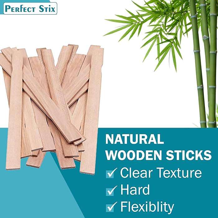 Perfect Stix - PAINT12-100 12" Wooden Paint Paddle Stirrer Sticks Length (Pack of 100) - Image 6
