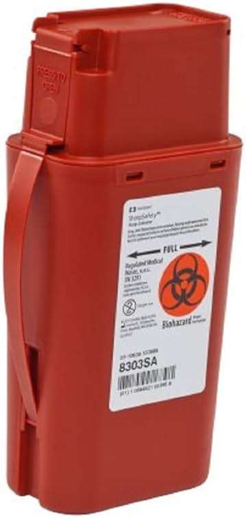 8303SA Transportable Sharps Container, 1 Quart - Image 1