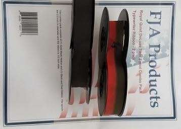 FJA Products Royal Quiet Deluxe Twin Spool Combo Pack Typewriter Ribbon - 2 Pack - Image 4