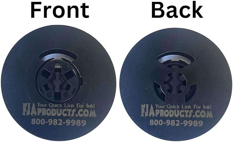 FJA Products Universal Typewriter Ribbons with Eyelets Combo Pack - 1/2" Wide Ribbon On 2 Inch Spool - Image 5