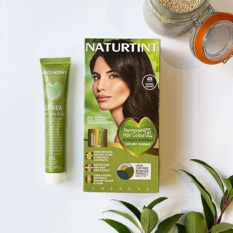 Naturtint 4N Natural Chestnut Hair Color, 5.07 FZ - Image 4
