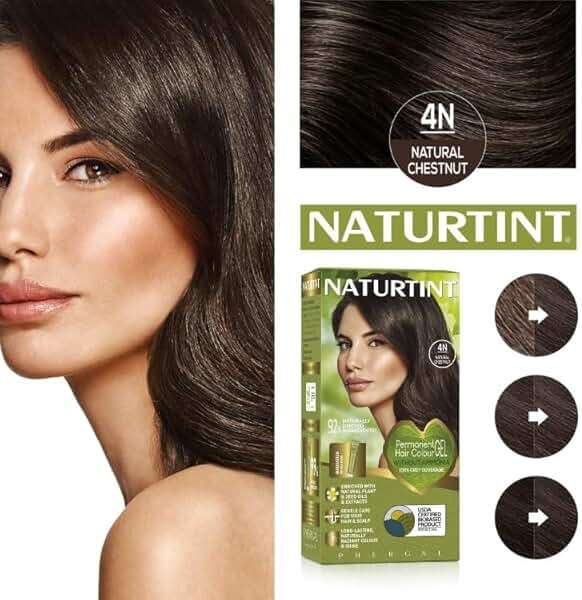 Naturtint 4N Natural Chestnut Hair Color, 5.07 FZ - Image 8