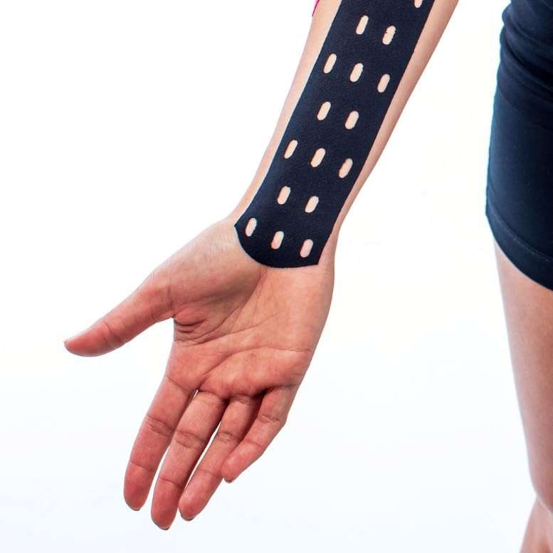 CureTape® Punch Beige | Perforated Kinesiology Tape | More Stretch & Ventilation| k Tape for Joint, Knee, Ankle & Shoulder Pain | Kinesiology Tape for Physical Therapy | Waterproof Medical Tape - Image 4