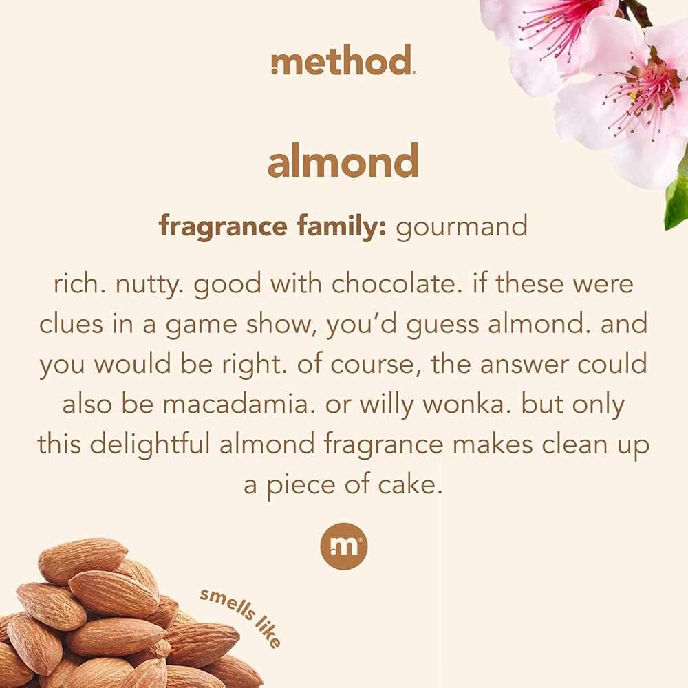 Method Daily Wood Cleaner, Almond, Cleans Shelves, Tables and Other Wooden Surfaces While Removing Dust & Grime, 28 oz Spray Bottles, (Pack of 1) - Image 3