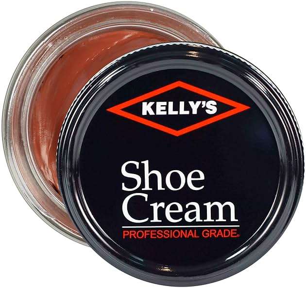 Kelly's London Tan Shoe Polish 1.5 oz - Professional Leather Shoe Cream - Image 2