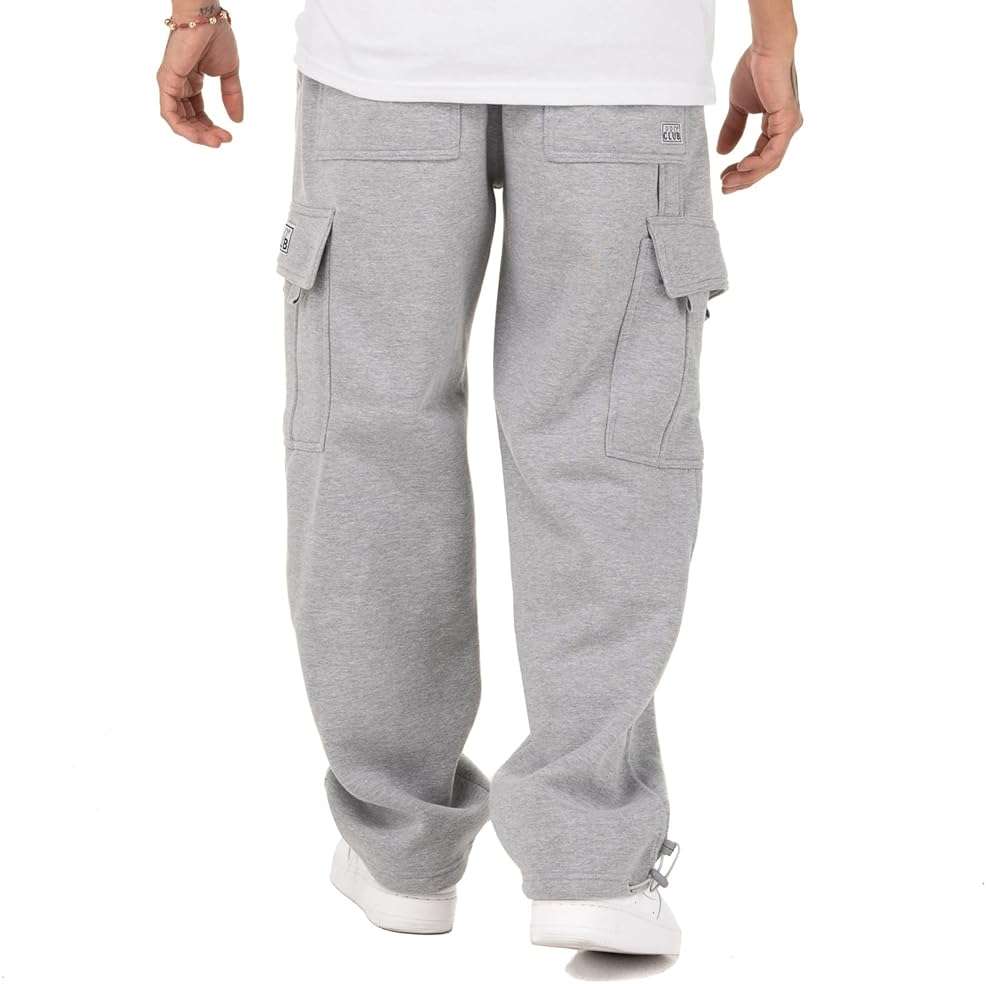 Pro Club Men's Heavyweight Fleece Cargo Pants - Image 2