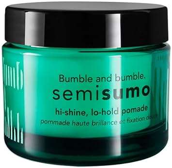 Bumble and bumble. Semisumo Hi-Shine Hair Pomade | Creates Definition | Anti Frizz | Subtle Hold, Hi-shine Finish | For Medium to Thick Curly, Wavy, Straight Hair, 1.5 Ounce - Image 1