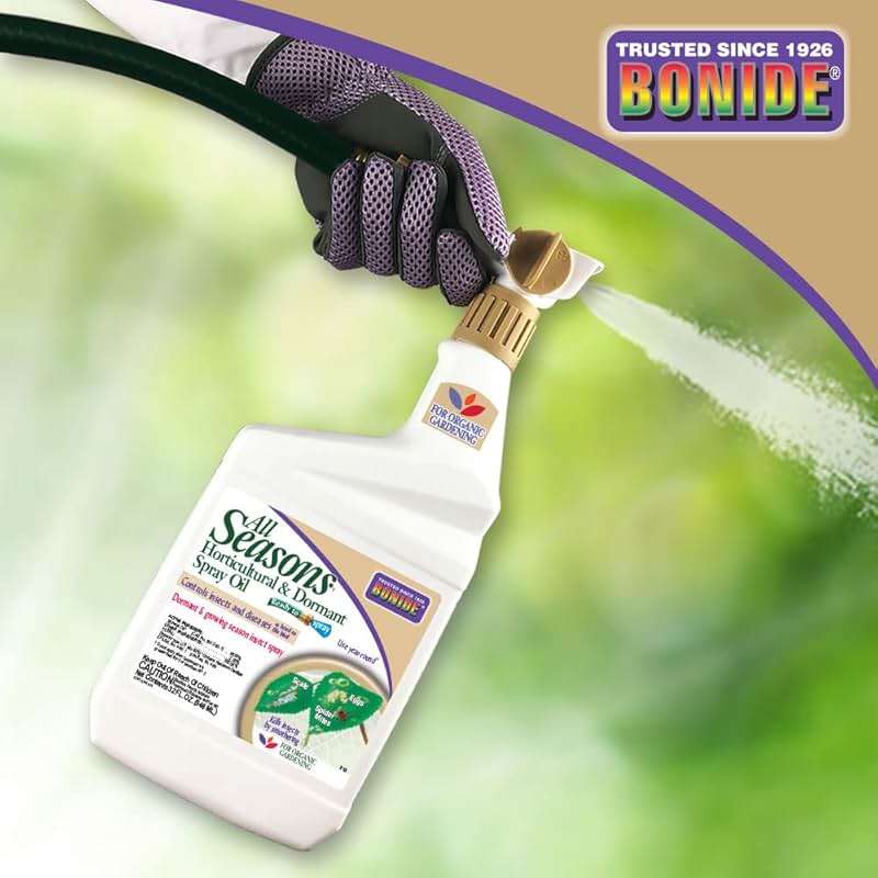Bonide All Seasons Horticultural & Dormant Spray Oil, 32 oz Ready-to-Spray, Disease Prevention and Insect Killer for Organic Gardening - Image 5