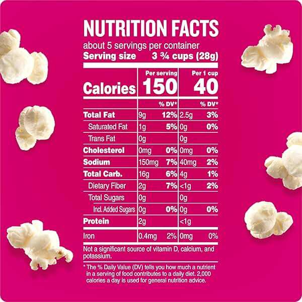 ANGIES BOOMCHICKAPOP Sea Salt Popcorn, 4.8 oz - Image 2