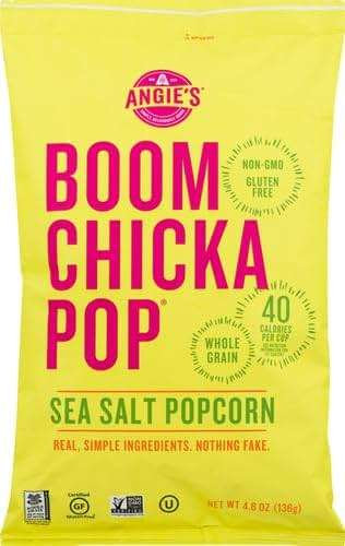 ANGIES BOOMCHICKAPOP Sea Salt Popcorn, 4.8 oz - Image 5