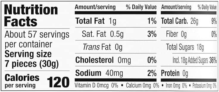 Now and Later Original Mix, Individually Wrapped Mixed Fruit Chew Candy, 60 Ounce Jar - Image 2