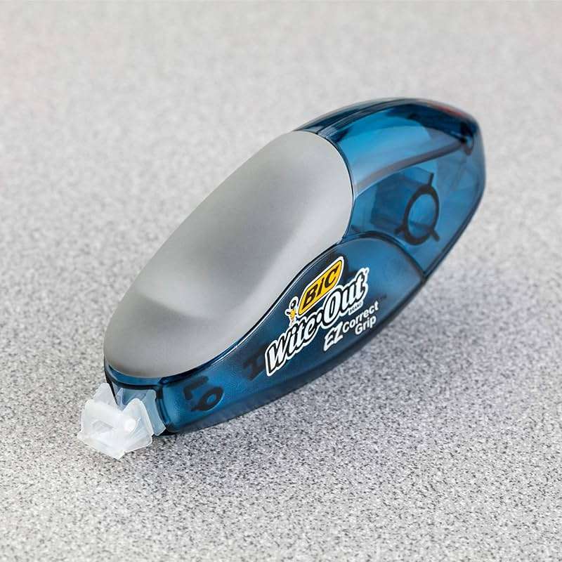 BIC Wite-Out Brand EZ Correct Grip Correction Tape, 33.5 Feet, Fast, Clean and Easy to Use Tear-Resistant Tape, 2-Count - Image 5