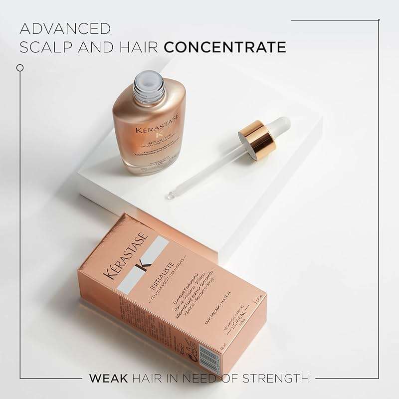 KERASTASE Initialiste Advanced Scalp and Hair Concentrate - Adds Shine and Softness, Strengthens and Reduces Breakage, Adds Shine - Image 2