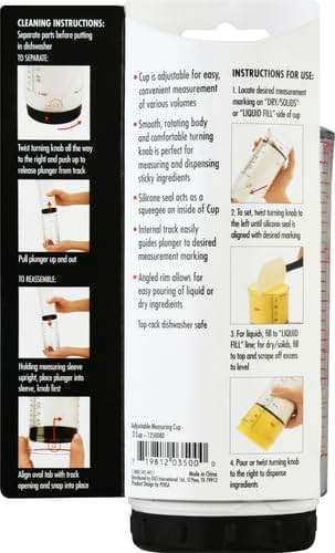 OXO Good Grips 2 Cup Adjustable Measuring Cup - Image 4