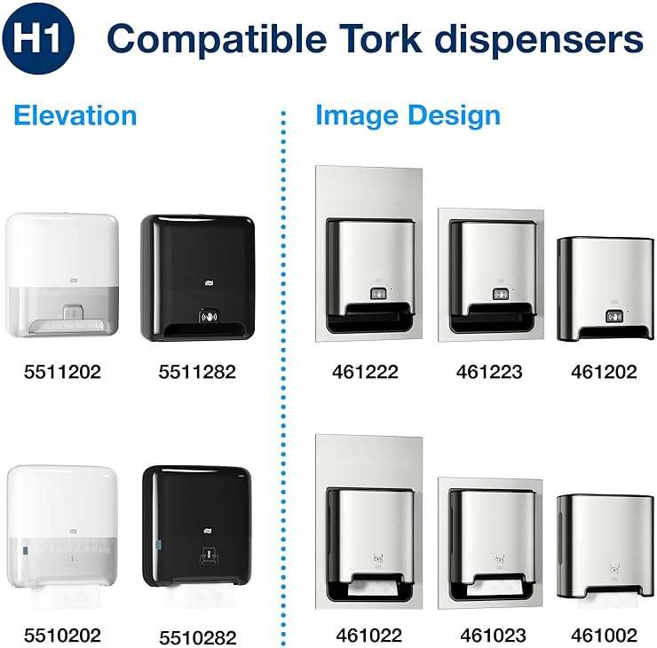 Tork Matic Paper Hand Towel Roll Natural H1, Universal, 100% Recycled Fiber, 6 Rolls x 700 ft, 290088 - Image 4