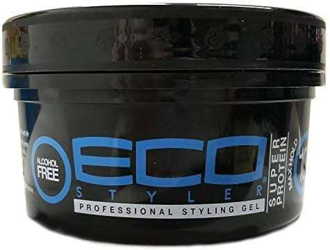 ECOCO Eco Style Gel Regular Super Protein Provides Gravity Defying Hold & Long Lasting Shine, Helps Maintain Healthy Hair, Perfect for Pin Ups & Twist for All Hair Types, Clean Scent, 8 Oz - Image 5