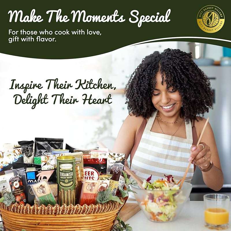 Gift Basket Village - The Best of the Best Gourmet Gift Baskets - Food Gift Basket Loaded with Crackers, Wafers & Spreads - Food Gift Baskets for Any Occasion - Made in USA - Ideal Gourmet Gift Basket - Image 5