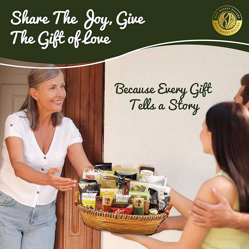 Gift Basket Village - The Best of the Best Gourmet Gift Baskets - Food Gift Basket Loaded with Crackers, Wafers & Spreads - Food Gift Baskets for Any Occasion - Made in USA - Ideal Gourmet Gift Basket - Image 6