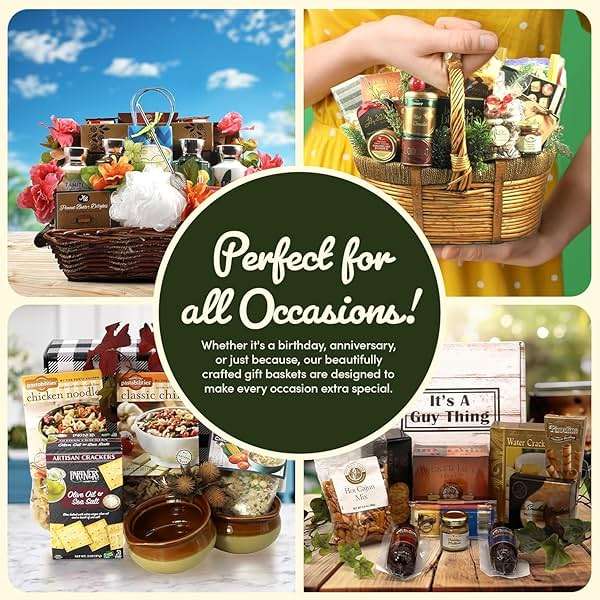 Gift Basket Village - The Best of the Best Gourmet Gift Baskets - Food Gift Basket Loaded with Crackers, Wafers & Spreads - Food Gift Baskets for Any Occasion - Made in USA - Ideal Gourmet Gift Basket - Image 7