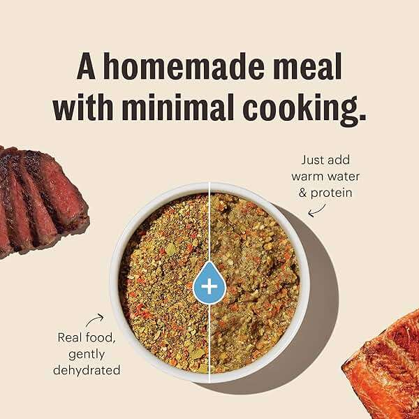 The Honest Kitchen Human Grade Wholemade™ Dehydrated Grain Free Fruit & Veggie Base Mix Dog Food (Just Add Protein), 7 lb Box - Image 4