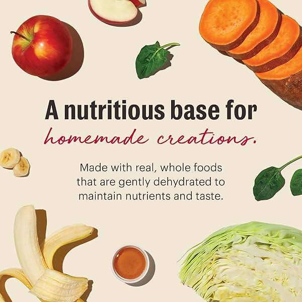The Honest Kitchen Human Grade Wholemade™ Dehydrated Grain Free Fruit & Veggie Base Mix Dog Food (Just Add Protein), 7 lb Box - Image 6