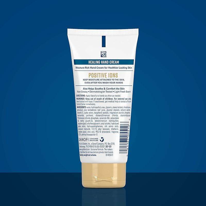 Gold Bond Healing Hand Cream with Aloe, Rich Moisturizer for Dry to Extra Dry Skin, Hydration that Lasts Through Handwashing, Non-Greasy, Dermatologist Tested, Light Scent, 3 Oz On-The-Go Tube - Image 5
