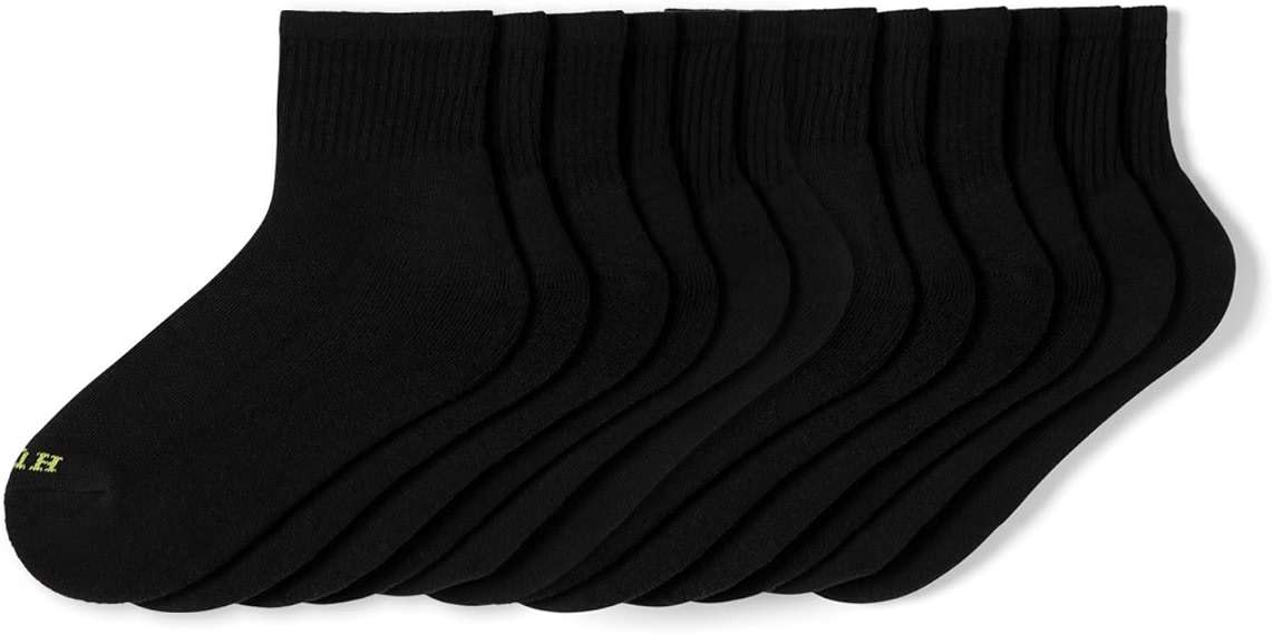 HUE Women's Mini Crew Sock 6-pack - Image 3
