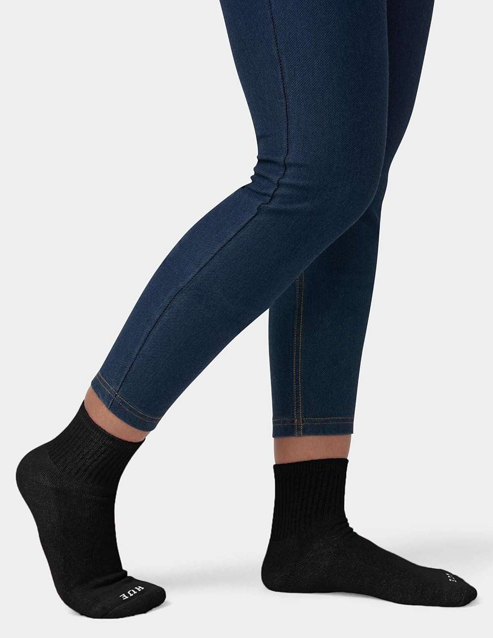 HUE Women's Mini Crew Sock 6-pack - Image 4