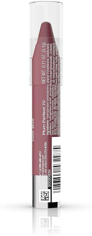 Neutrogena Moisturesmooth Color Lipstick, 70 Plum Perfect, .011 Oz. - Image 8