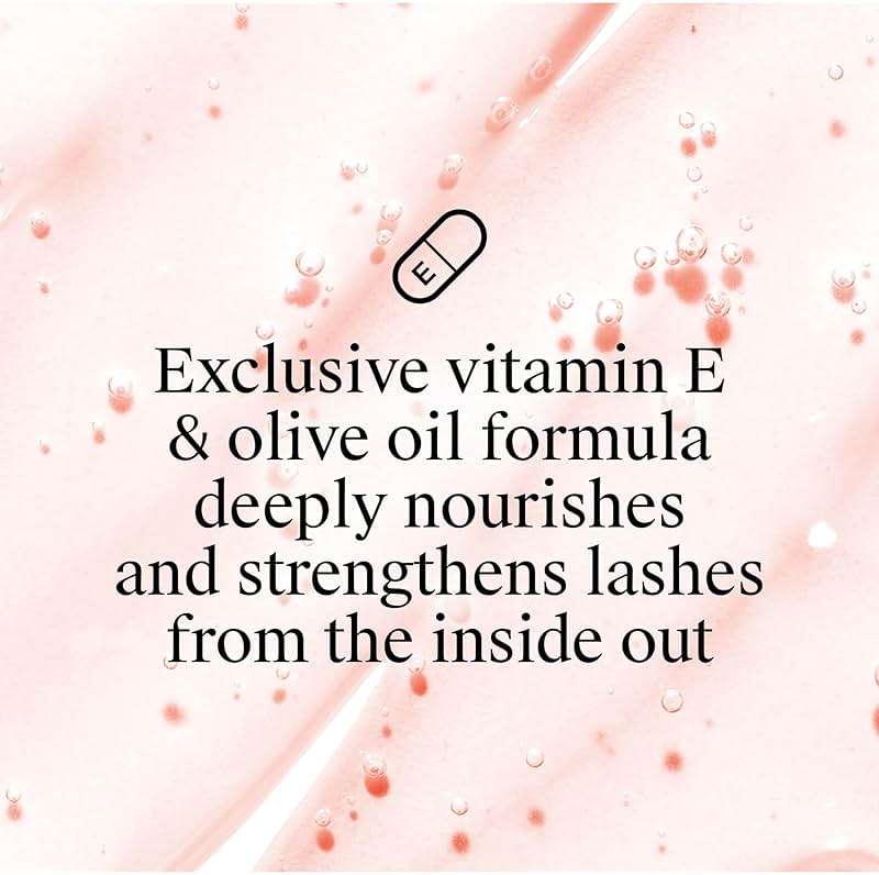 Neutrogena Healthy Lengths Mascara, Strengthens, Lengthens, and Helps Lashes Grow with Exclusive Antioxidant Vitamin E and Olive Oil Formula, No Clumping or Flaking, Black 02, .21 oz - Image 4