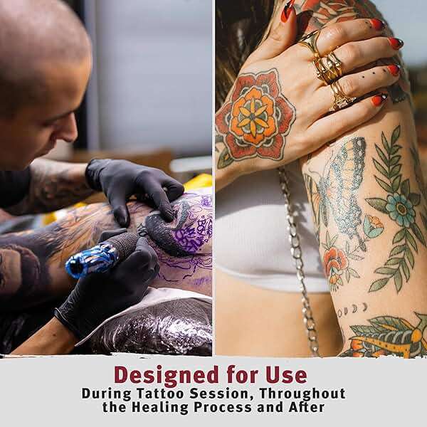 Hustle Butter Tattoo Aftercare 5oz Tattoo Balm, Heals + Protects New Tattoos and Rejuvenates Older Tattoos - 100% Vegan Cream No-Petroleum - Image 6