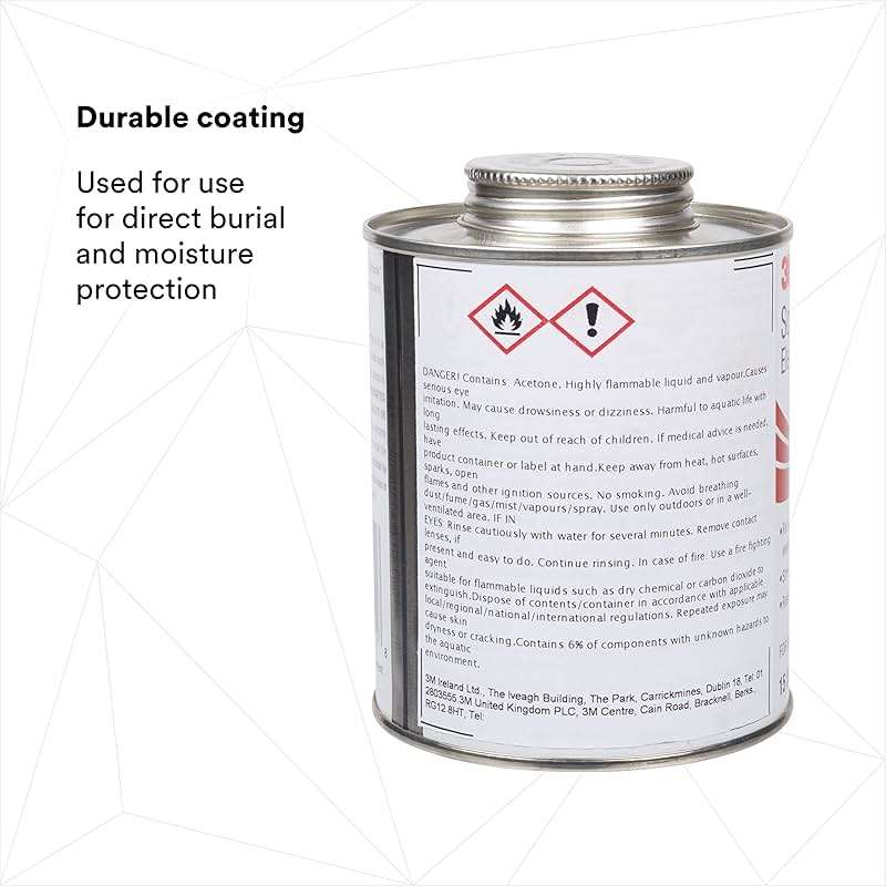 3M Scotchkote Electrical Coating FD, Fast-Drying Liquid, Flexible Sealant and Bonding Agent, Self-Contained Applicator, 15 oz. can - Image 6