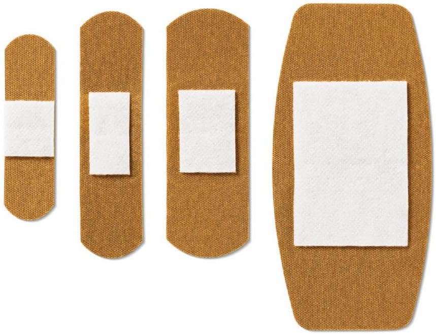 CURAD Flex-Fabric Adhesive Bandages, Assorted Sizes, Durable and Flexible Protection, 100 Count (Pack of 6) - Image 6