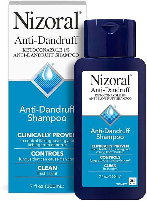 Nizoral Anti-Dandruff Shampoo with 1% Ketoconazole, Fresh Scent, 7 Fl Oz - Image 1