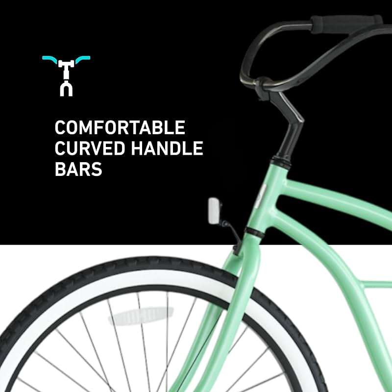 sixthreezero Around The Block Women's Beach Cruiser Bike - Image 3