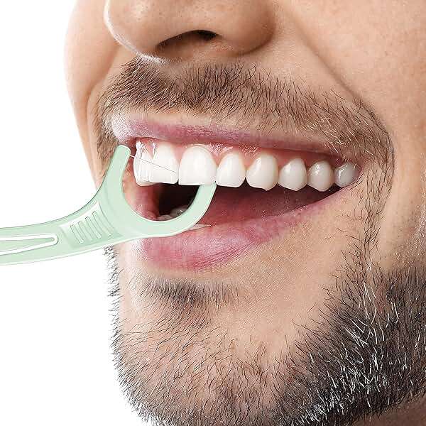 Plackers® Micro Line® Floss Picks - Intense Mint, Floss Fiber Made Without PTFE, 12 Count - Image 6