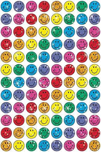 Trend Colorful Smiles Sparkle superSpots Stickers, Classroom Incentives, 400 Count - Image 2