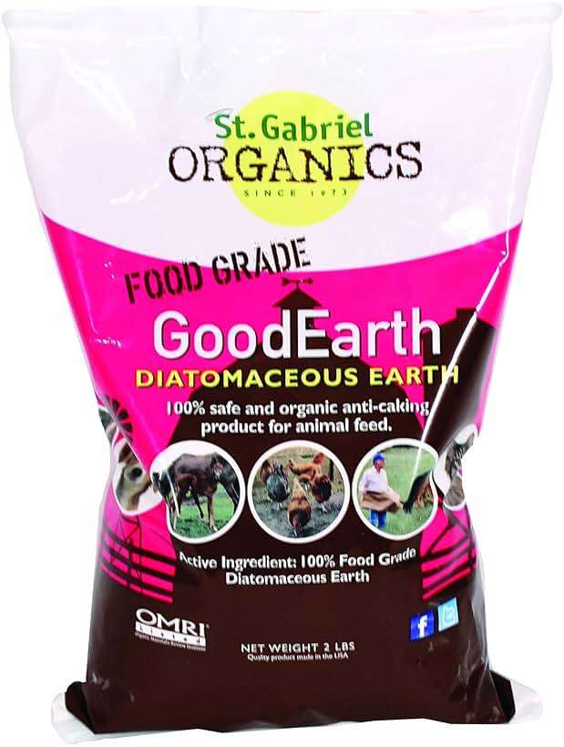 GoodEarth Diatomaceous Earth Supplement for Chicken and Farm Animals,NET WT 2 LBS - Image 1