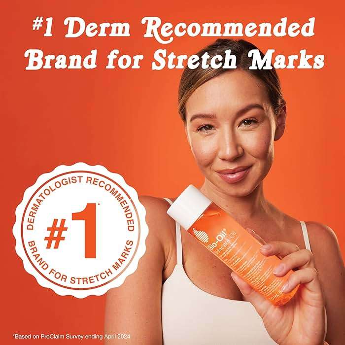 Bio-Oil Skincare Body Oil Serum, Face and Body Moisturizer with Vitamin E & A, for Scars, Stretch Marks, Sensitive Skin, All Skin Types, Dermatologist Recommended, Non-Comedogenic, 6.7 Oz - Image 2
