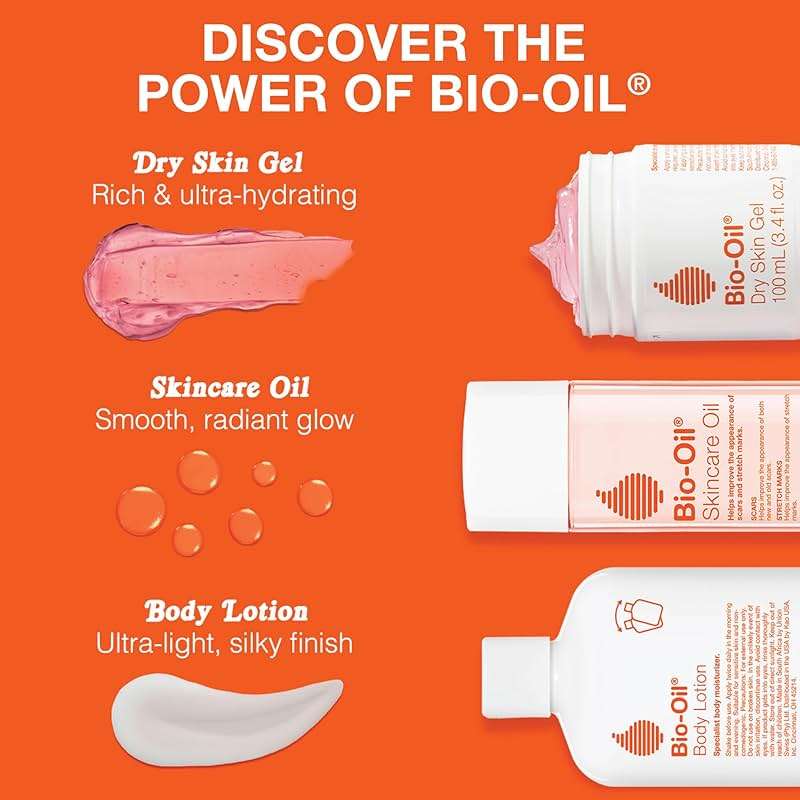 Bio-Oil Skincare Body Oil Serum, Face and Body Moisturizer with Vitamin E & A, for Scars, Stretch Marks, Sensitive Skin, All Skin Types, Dermatologist Recommended, Non-Comedogenic, 6.7 Oz - Image 7