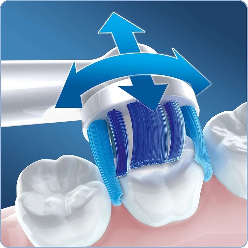 Oral-B Precision Clean Replacement Brush Heads for an Oral-B Electric Toothbrush, Pack of 2 - Image 6